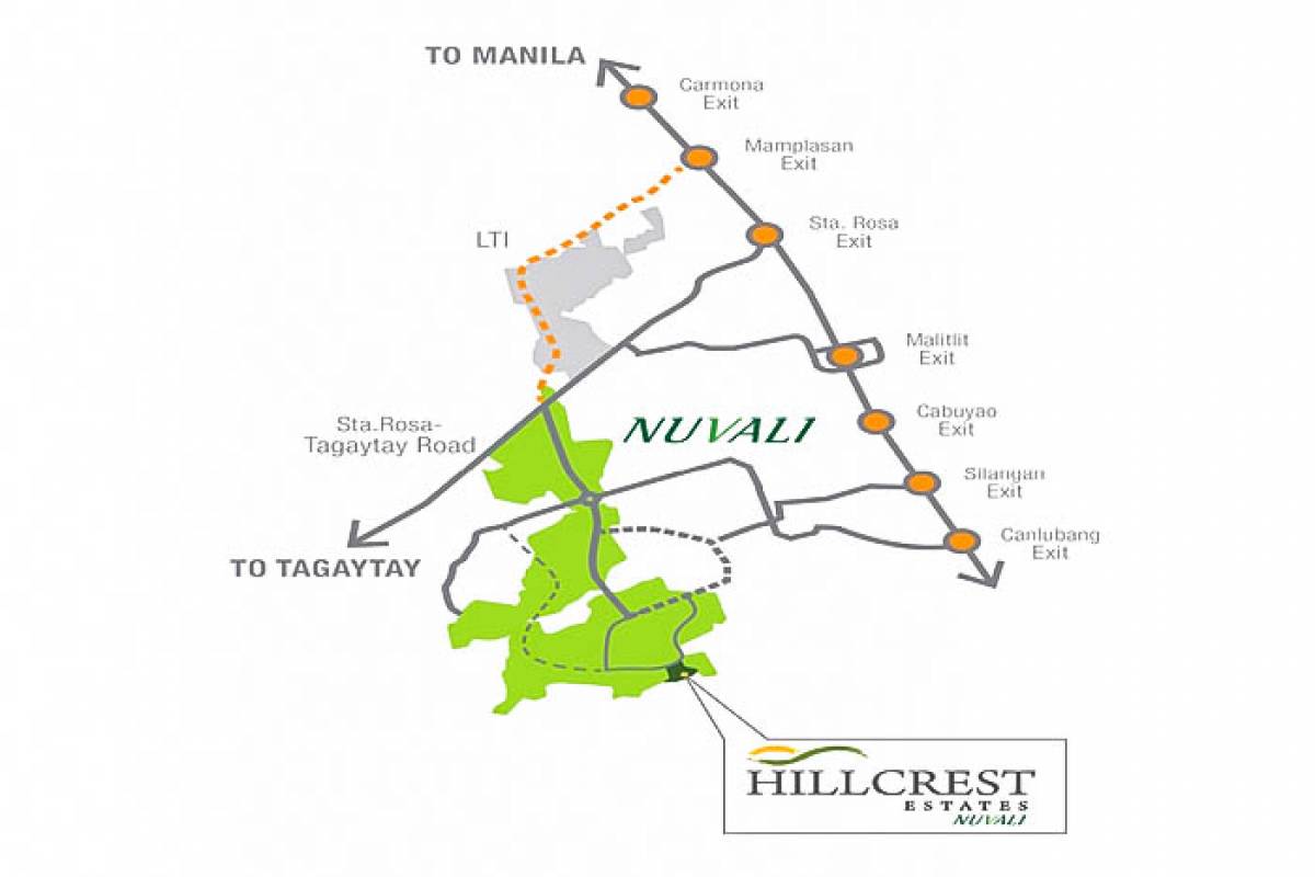 Hillcrest Estates NUVALI REGION IV-A (CALABARZON),Lot Only,Hillcrest Estates NUVALI,1188
