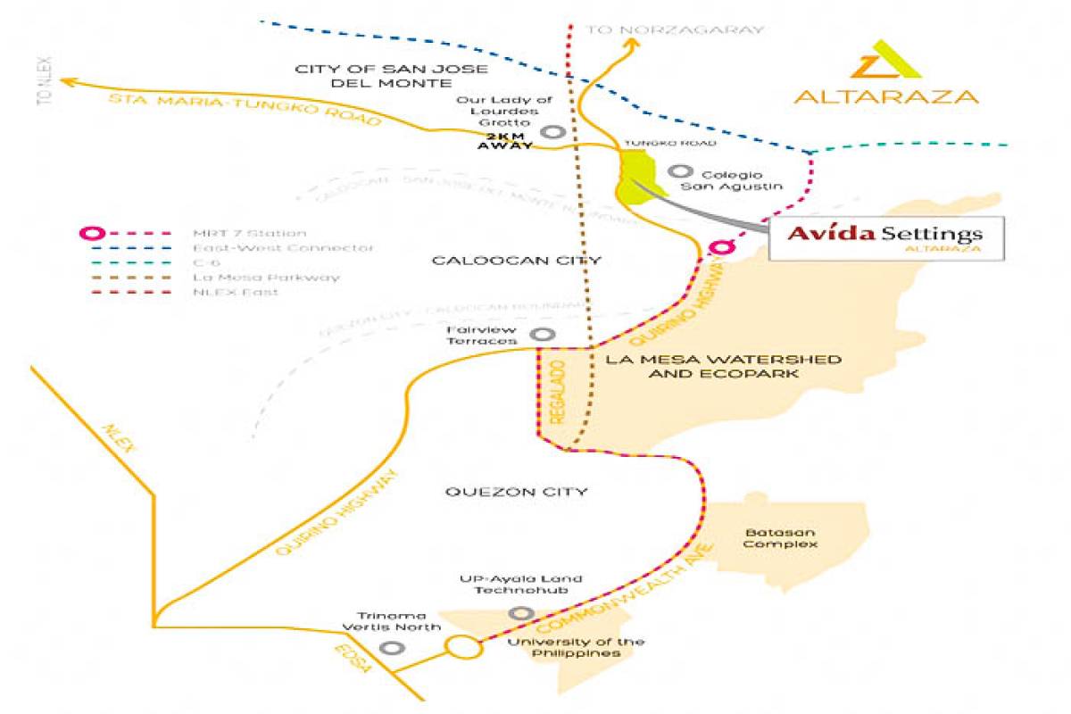 Avida Village Settings Altaraza CITY OF SAN JOSE DEL MONTE,REGION III (CENTRAL LUZON),House and Lot,Avida Village Settings Altaraza,1267