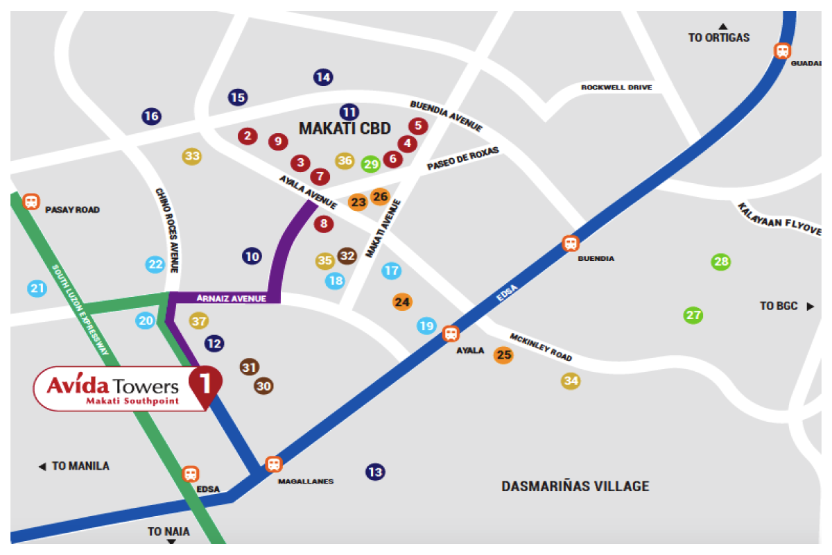 Makati South Point CITY OF MAKATI,NATIONAL CAPITAL REGION (NCR),1 Bedroom Bedrooms,1 BathroomBathrooms,Condominium,Makati South Point,1278