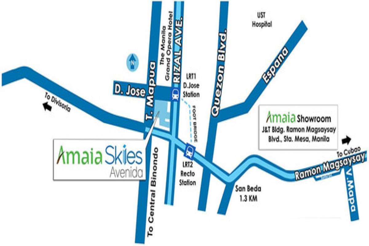 Jose St,Santa Cruz,Manila,NATIONAL CAPITAL REGION (NCR),Condominium,Amaia Skies Avenida,Jose St,Santa Cruz,Manila,1392