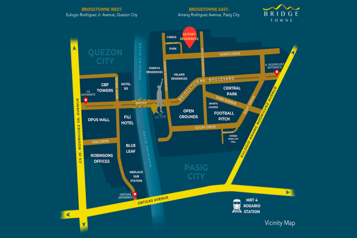 RLC Residences Le Pont CITY OF PASIG,NATIONAL CAPITAL REGION (NCR),2 Bedrooms Bedrooms,2 BathroomsBathrooms,Condominium,RLC Residences Le Pont,1540