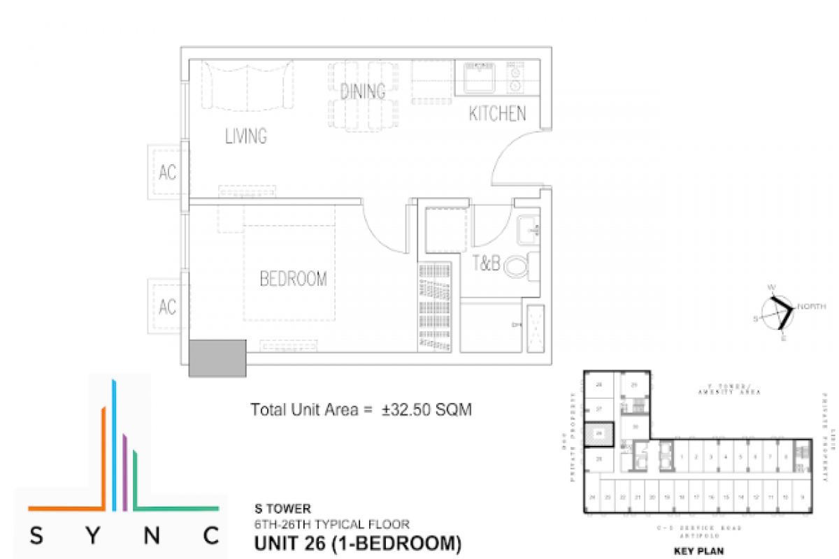 E. rodriguez Jr. Avenue,CITY OF PASIG,NATIONAL CAPITAL REGION (NCR),1 Bedroom Bedrooms,1 BathroomBathrooms,Condominium,E. rodriguez Jr. Avenue ,1543
