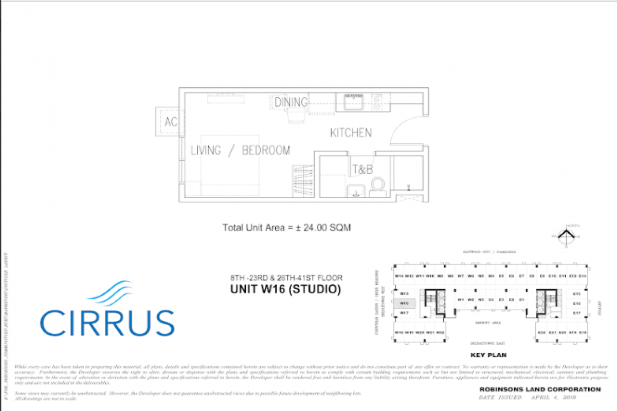 CITY OF PASIG,NATIONAL CAPITAL REGION (NCR),1 BathroomBathrooms,Condominium,1551